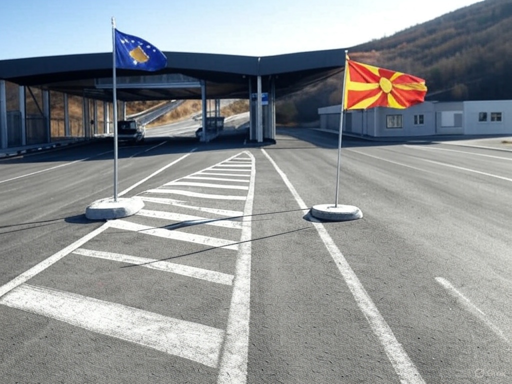 Kosava ve Kuzeymakedonya arasında Ortak sınır kapısı