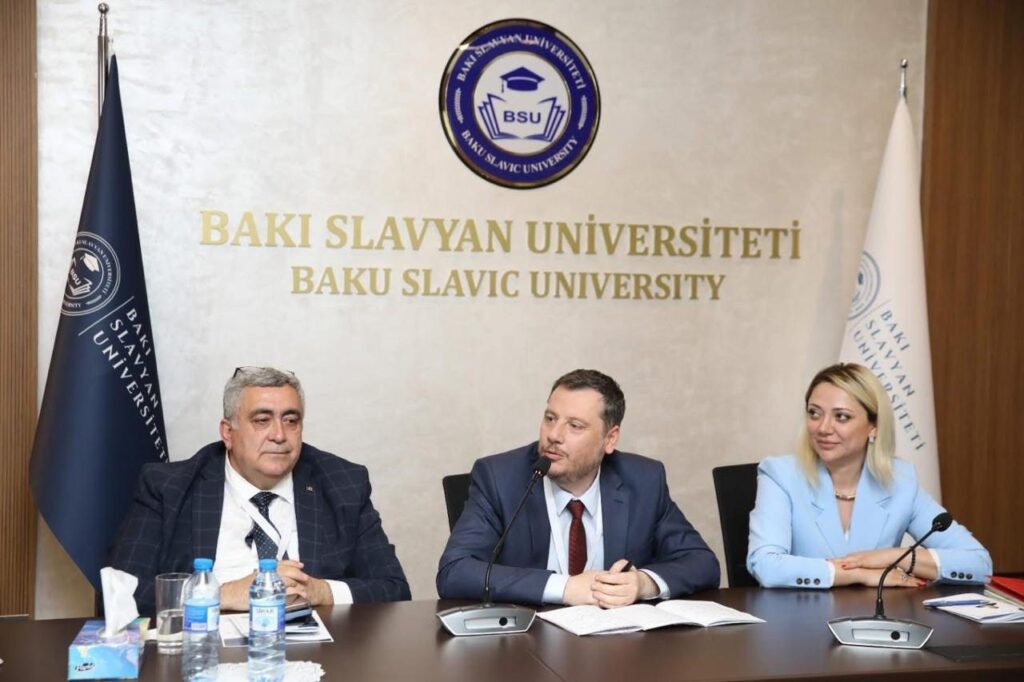 Prof. Dr. Osman Emin’den Bakü Slavyan Üniversitesi’ne Akademik Ziyaret