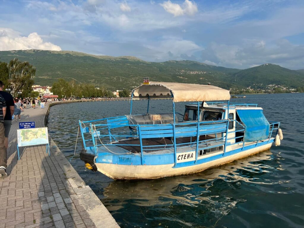 Ohri Gölü’nün su seviyesi Mayıs ayı ortalamasının altında