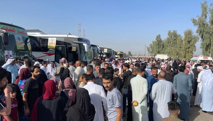 Kerkük’te ilk hac kafilesi dualarla kutsal topraklara uğurlandı