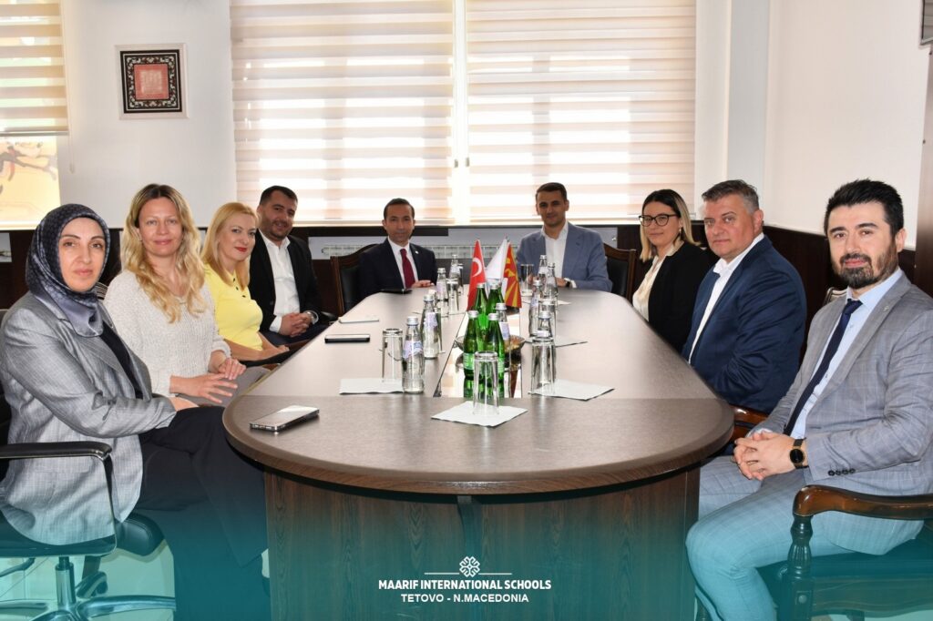 Sosyal Politika, Demografi ve Gençlik Bakan Yardımcısı Velkovski’den Maarif Vakfı’na ziyaret