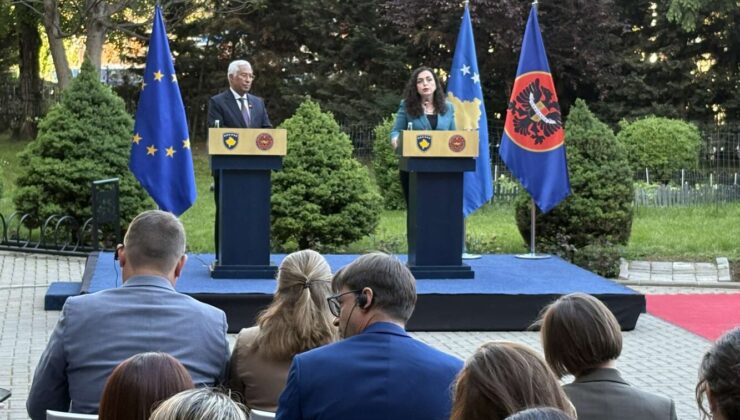 AB Konseyi Başkanı Antonio Costa, Kosova’nın AB’deki yerini vurguladı