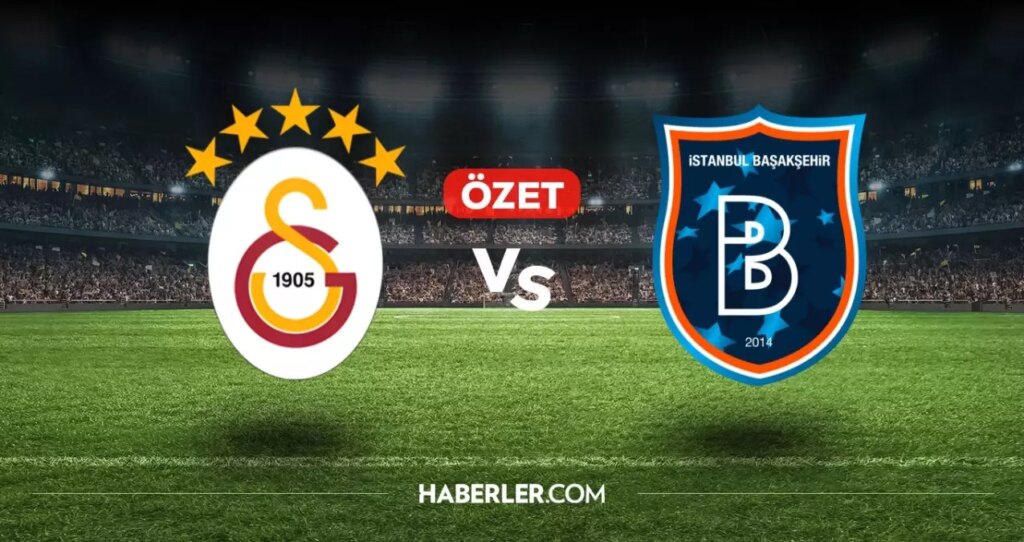 Galatasaray Başakşehir maç özeti ve golleri! (VİDEO) Galatasaray Başakşehir geniş özeti! Golleri kim attı, maç kaç kaç bitti?