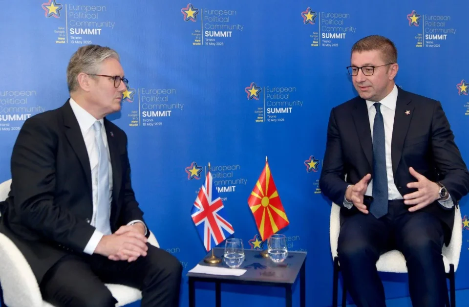 K. Makedonya ve Birleşik Krallık Stratejik Ortaklık Anlaşması’na vardı