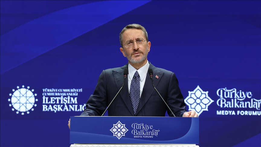 İletişim Başkanı Altun: Türkiye, her zaman ve zeminde Balkan ülkelerinin yanındadır