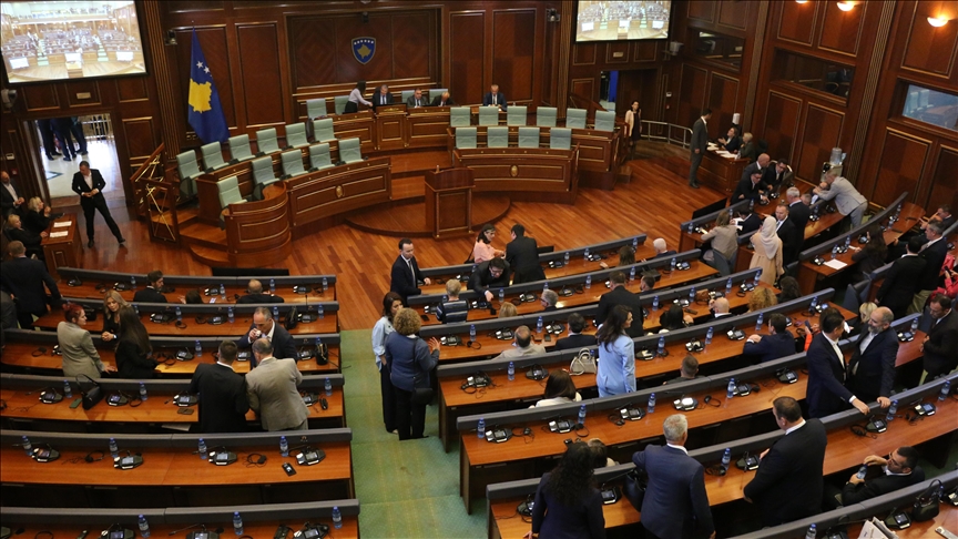 Kosova Meclisi’ni oluşturma oturumu 26. kez başarısızlıkla sonuçlandı