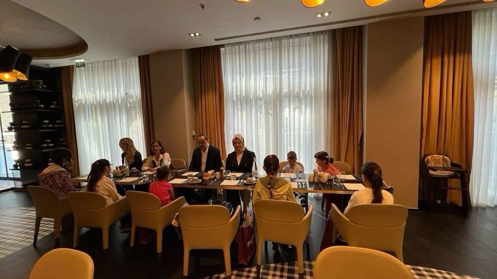 Büyükelçi Ulusoy, yetim çocuklar ile bir araya geldi