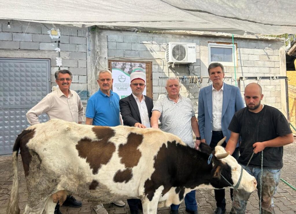 El Hilal’den Yüzlerce Aileye Kurban Eti Dağıtıldı