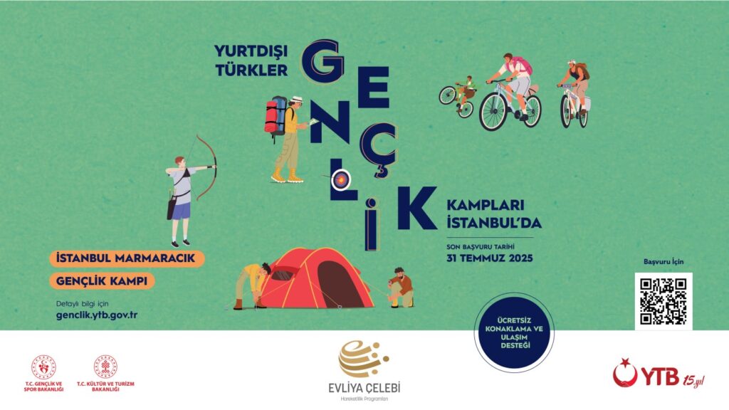 YTB’nin “Yurtdışı Türkler Gençlik Kampları” Başvuruları Başladı…