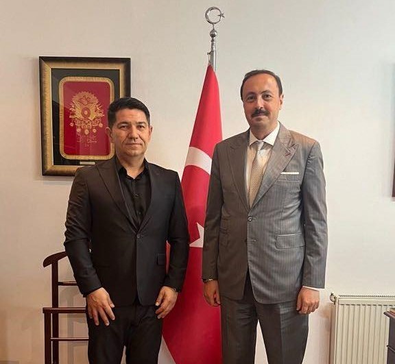 Gıda ve Veterinerlik Ajansı Müdürü Malinov’dan Büyükelçi Ulusoy’a ziyaret