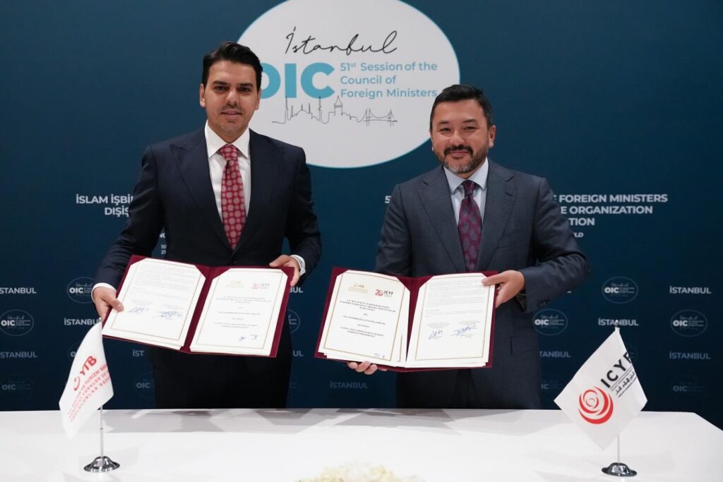 YTB ve ICYF arasında “Ümmet Burs Programı” işbirliği anlaşması imzalandı