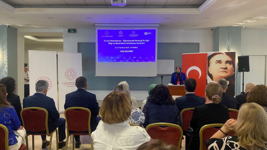 İstanbul’da Kuzey Makedonya Türk öğretmenlerine yönelik “Eğitimde Yenilikçi Gelişimler” semineri düzenleniyor