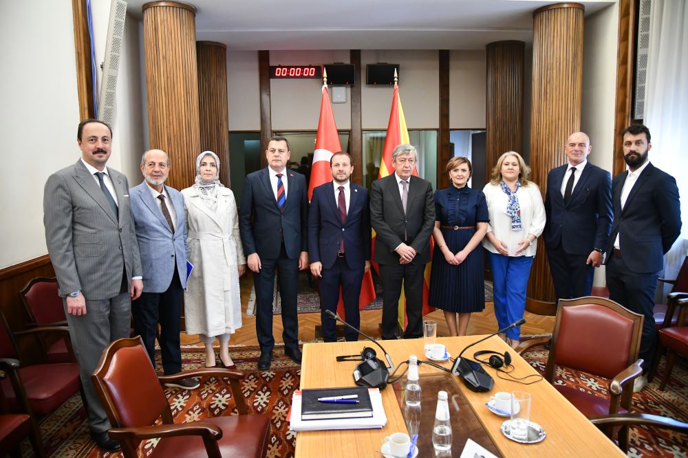 Türk Parlamentosu heyeti Dış Politika ve Dış Ticaret Komisyonu ile bir araya geldi