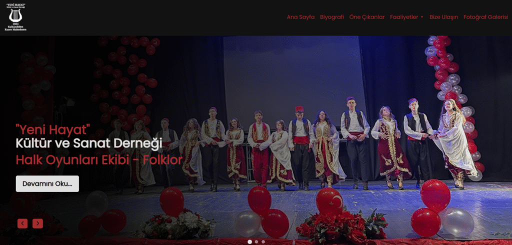 “Yeni Hayat” Derneği, resmî web sitesini erişime açtı
