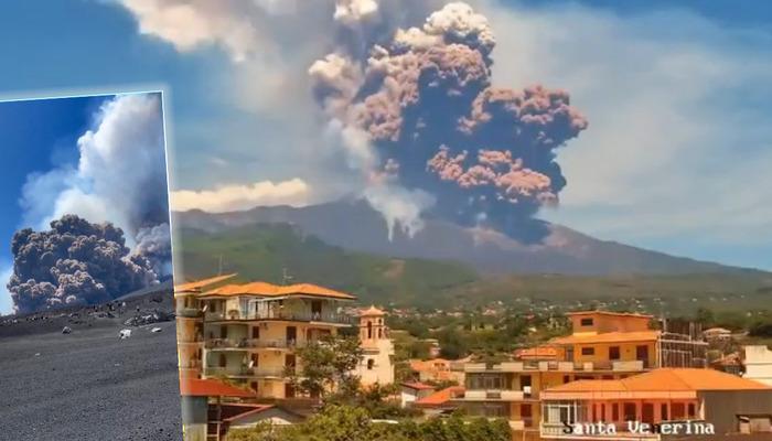 İtalya’da yanardağ kabusu! Etna yeniden patladı: ‘Kırmızı kod’ verildi…
