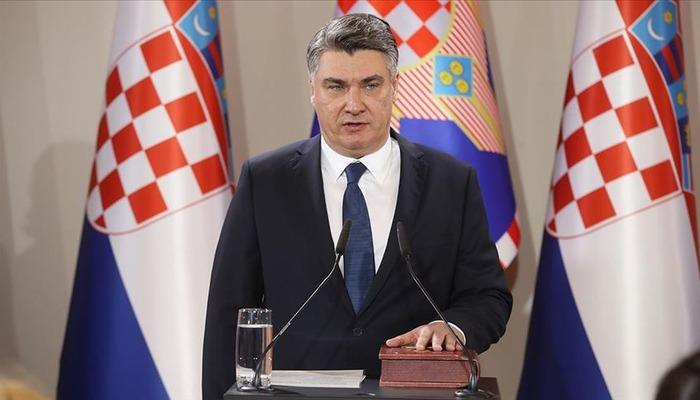 Hırvat lider Milanovic, İsrail’in Washington’un desteğiyle suç niteliğinde politika yürüttüğünü söyledi