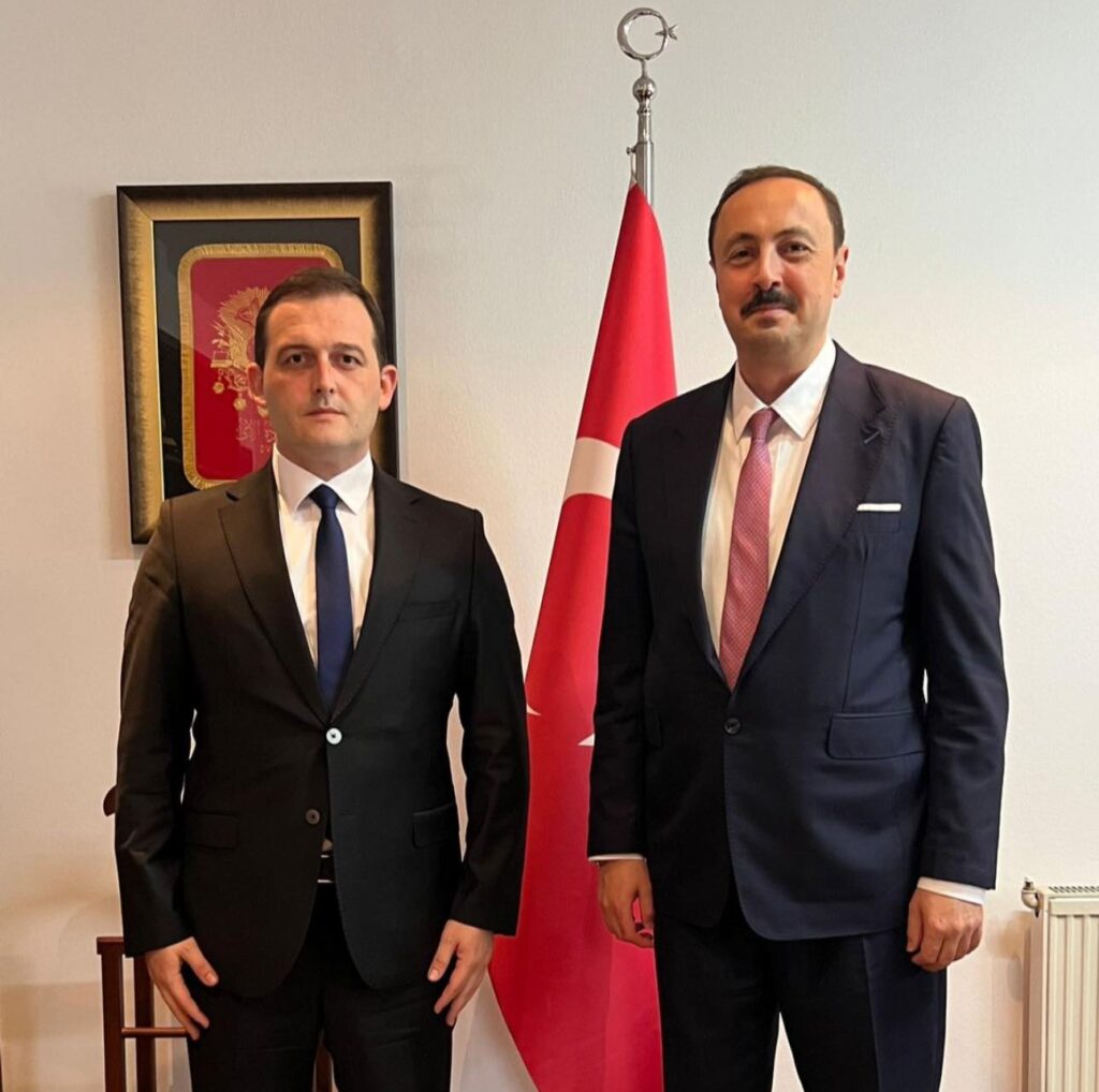 TDP Genel Başkanı Zeynula’dan Büyükelçi Ulusoy’a ziyaret