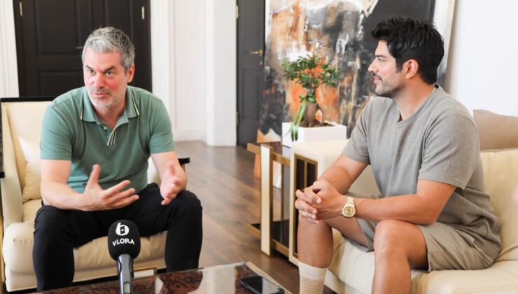 Burak Özçivit tatil için Arnavutluk’ta