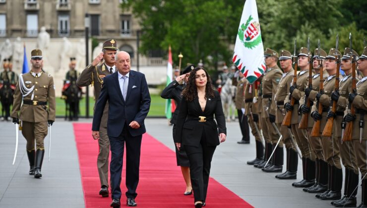 Kosova Cumhurbaşkanı Osmani’den Macaristan’a resmi ziyaret