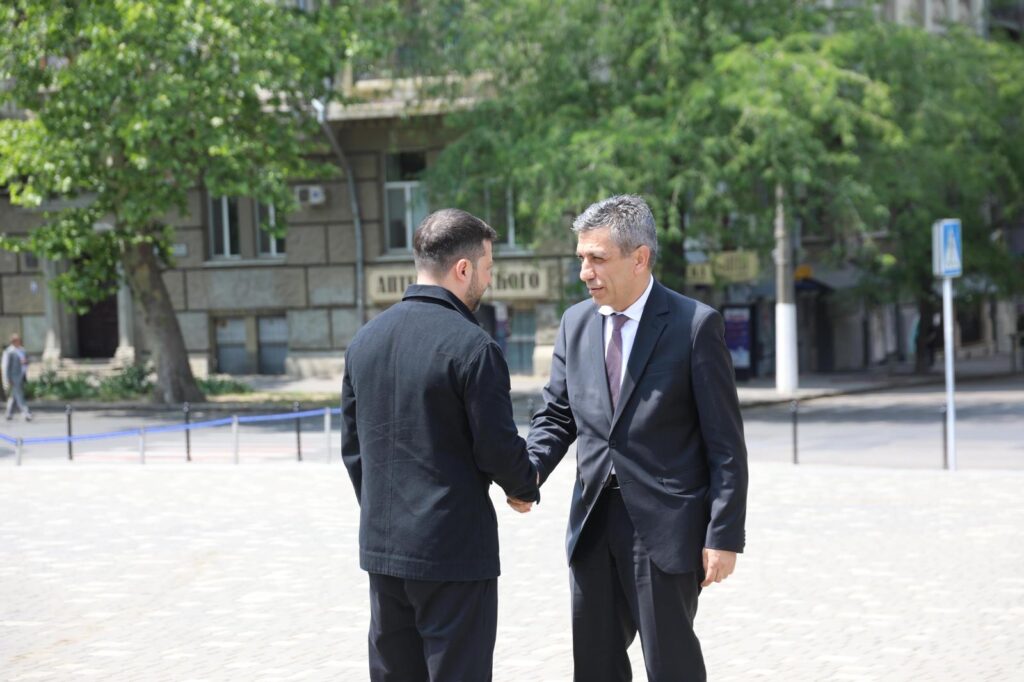 Başbakan Yardımcısı İzet Meciti, Odessa’da düzenlenen “Ukrayna – Güneydoğu Avrupa” Zirvesi’ne katıldı