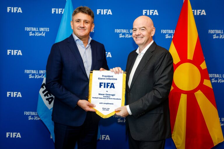 FFM Başkanı Masar Omeragic, FIFA Başkanı Gianni Infantino ile görüştü