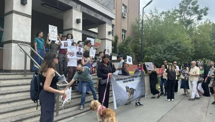 Kosova’da hayvanseverlerden protesto eylemi
