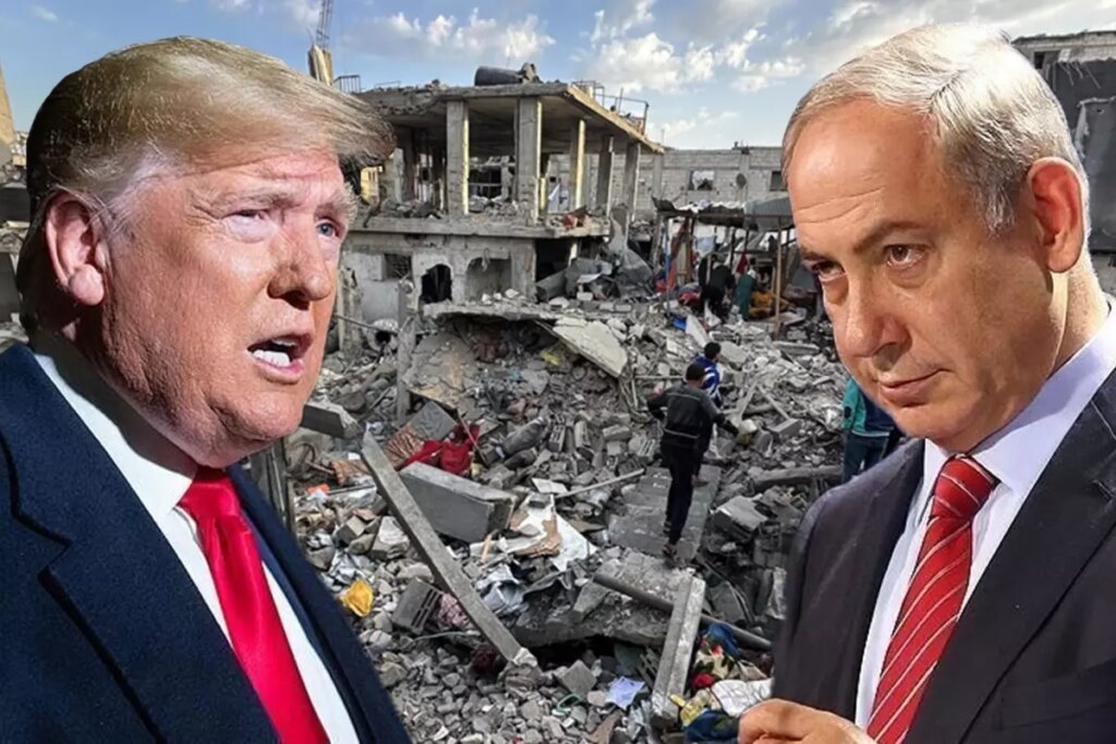 Trump ile Netanyahu’nun “İsrail işgaline dayalı iki devletli çözüm” üzerinde anlaştığı iddiası