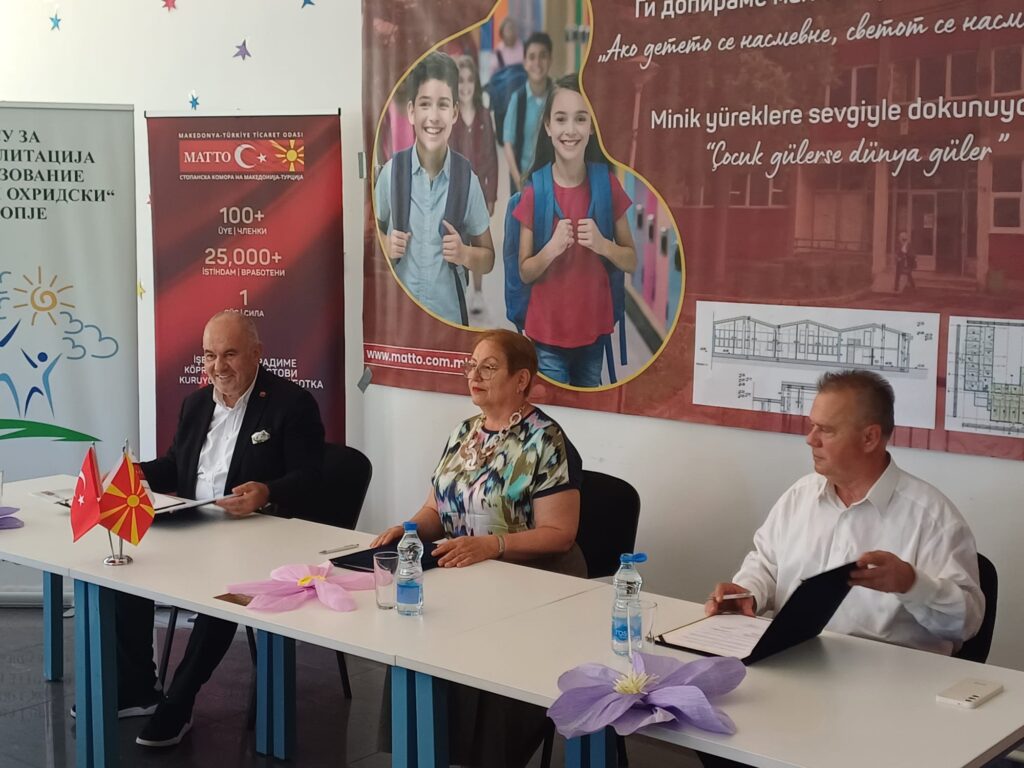 Eğitim Bakanlığı ve MATTO okul bağışı için anlaşma imzaladı