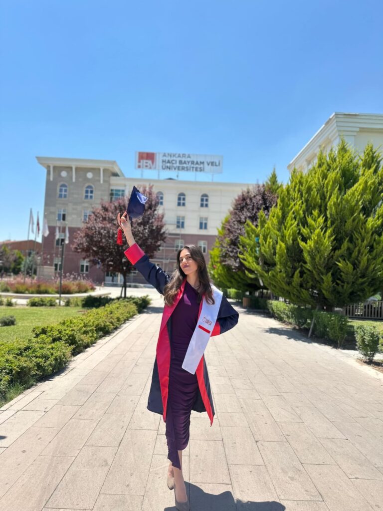 Canset Mulaşabani: “Türkiye’de okumak benim için çok gurur vericiydi”