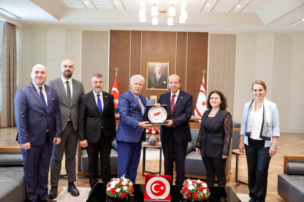 TMBH Genel Başkanı Erdoğan Saraç Kıbrıs’ta