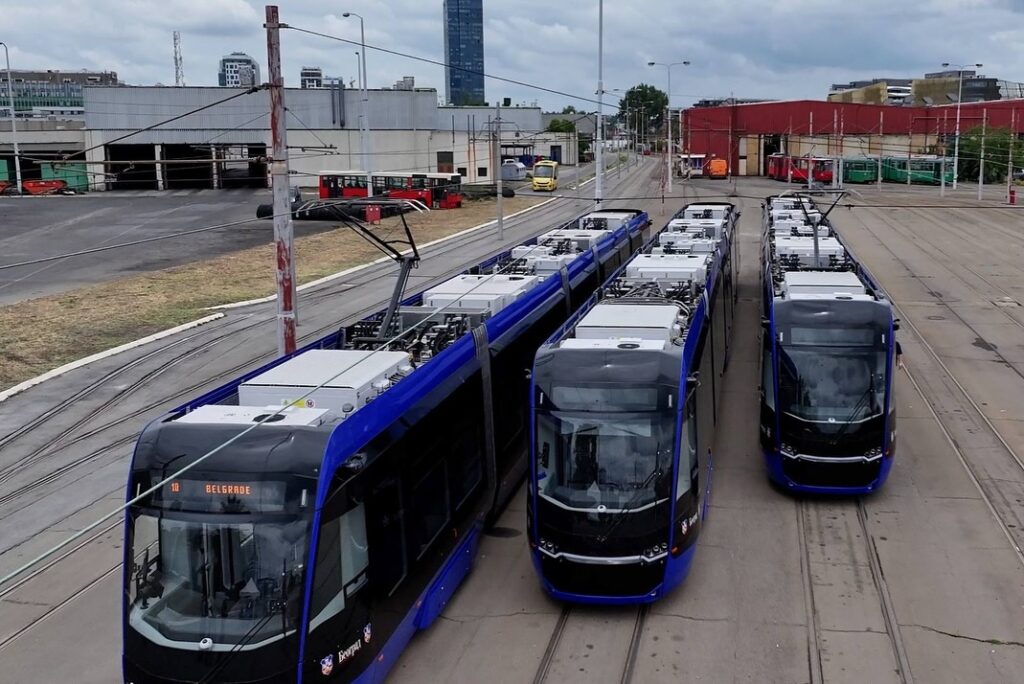 Sırbistan’ın başkenti Belgrad’ın sokaklarında artık “Türk Malı” tramvaylar olacak