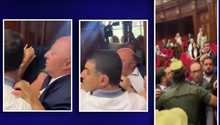 Ermenistan Parlamentosu’nda ortalık karıştı vekiller birbirine girdi! Ermeni vekil, üzerine yürüdüğü vekile “Türk’ün oğlu” diye bağırdı