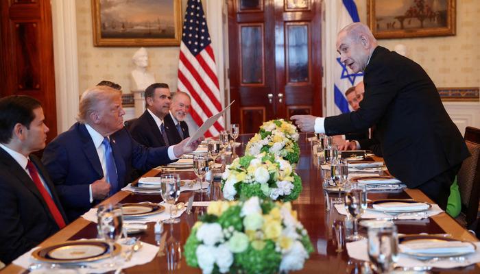 İsrailli uzmanlara göre, Netanyahu ile Trump’ın toplantısı özel mesajlar içeriyor! “Alışılagelmedik bir ziyaret”