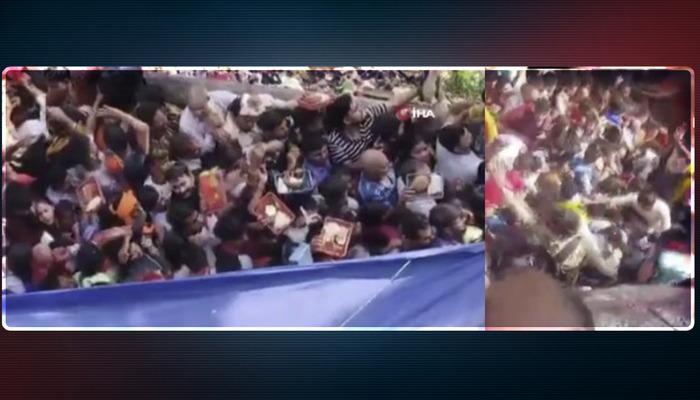 Hindistan’da tapınakta izdiham! Çok sayıda ölü ve yaralı var