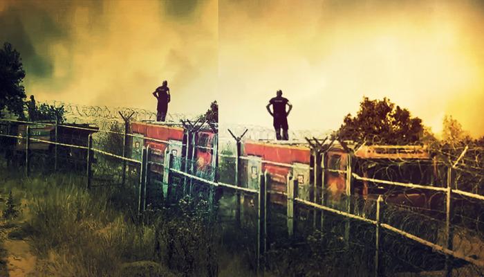 Sıfır noktasında büyük hareketlilik! Bir yangında komşuda: Alevler Türkiye’ye ulaştı
