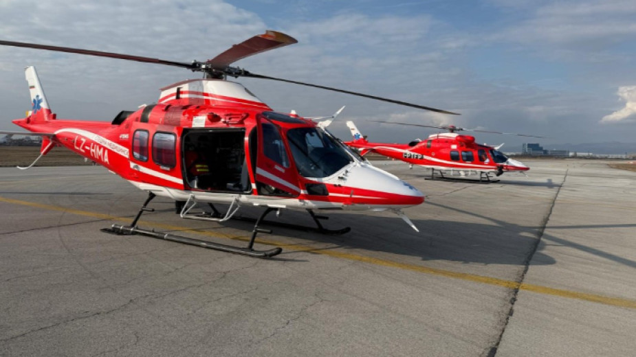 Bulgaristan’da hava ambulansı gece de çalışacak