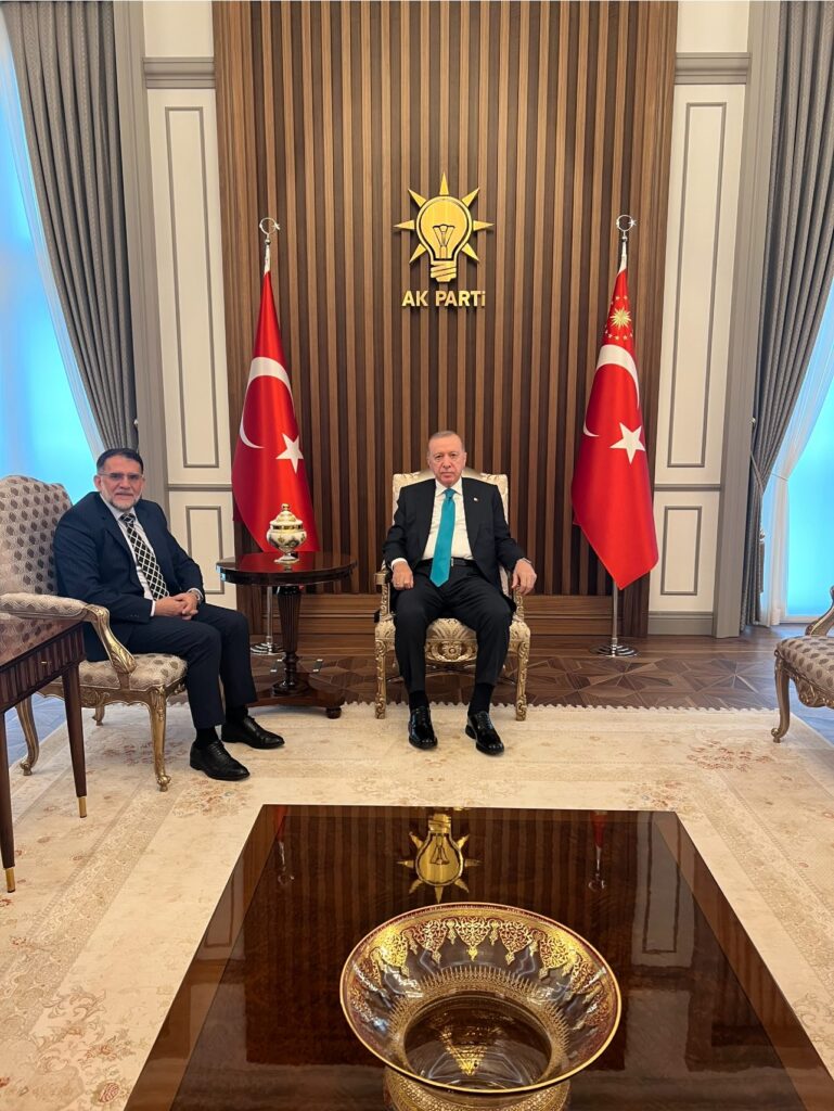 Cumhurbaşkanı Erdoğan, milletvekili Murat’ı kabul etti