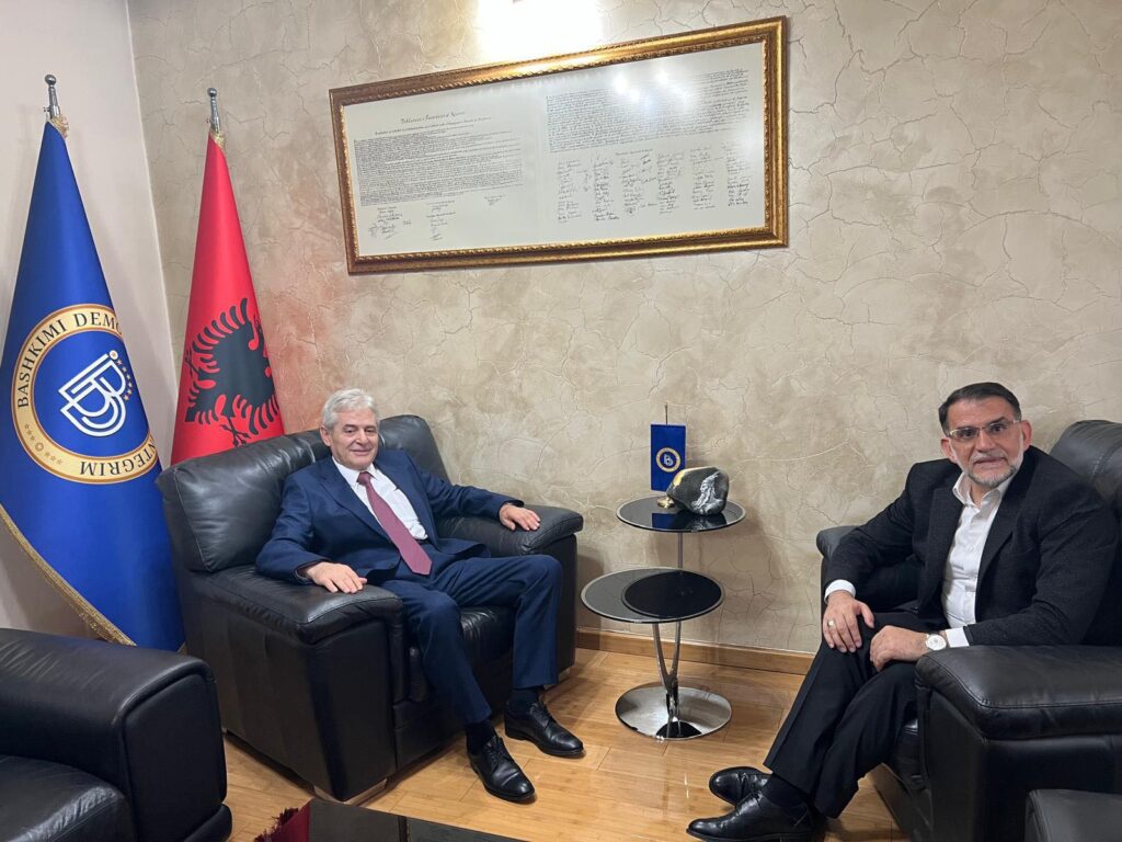 Milletvekili Murat, BDİ Genel Başkanı Ahmeti ile görüştü