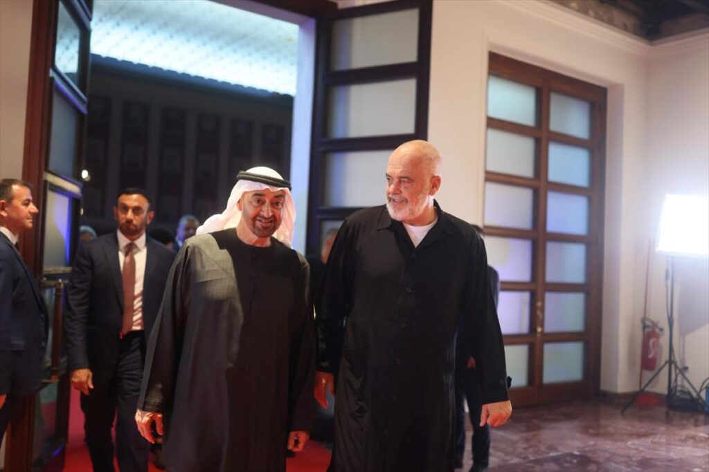 BAE Devlet Başkanı’nın Arnavutluk Ziyareti