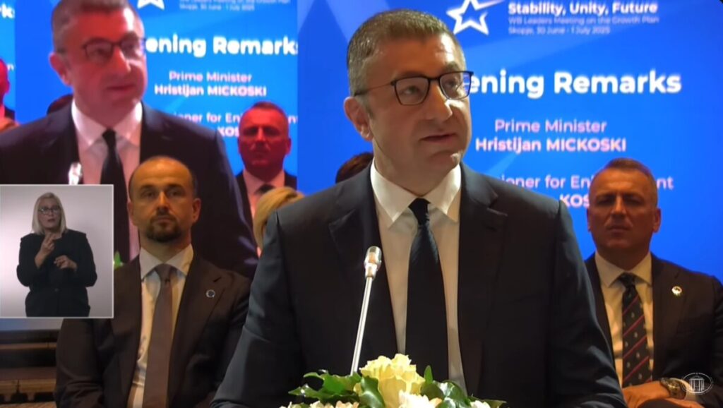 Mickoski: Birlikte güçlü, bağlantılı ve Avrupalı bir Batı Balkanlar inşa ediyoruz