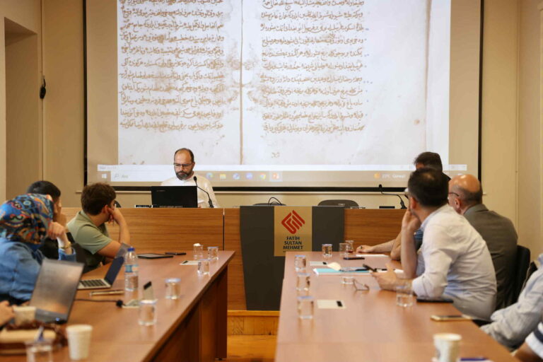 Doç. Dr. Armen Žarnoski İstanbul’da Osmanlı Dönemi Makedonya Vakıfları ile ilgili sunum gerçekleştirdi