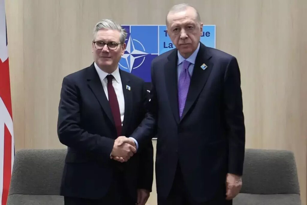 Cumhurbaşkanı Erdoğan, İngiltere Başbakanı Starmer ile telefonla görüştü