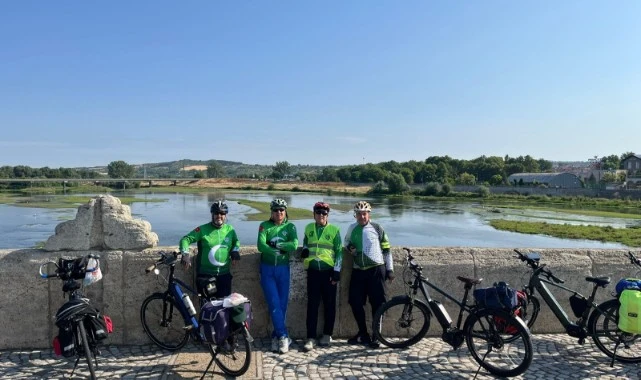 Edirne’den Bulgaristan’a sağlıklı yaşam yolculuğu