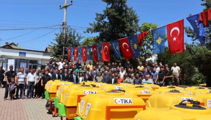 TİKA’dan Mamuşa çiftçisine tarımsal mekanizasyon desteği
