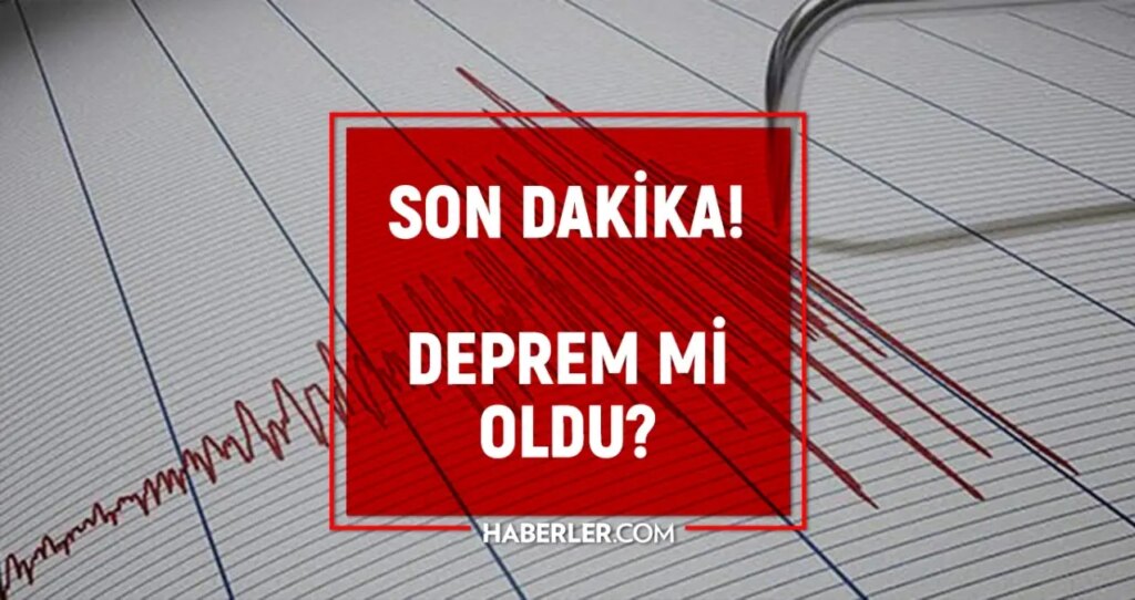Son Depremler! Bugün İstanbul’da deprem mi oldu? 12 Temmuz 2025 AFAD ve Kandilli deprem listesi! 12 Temmuz 2025 Ankara’da, İzmir’de deprem mi oldu?
