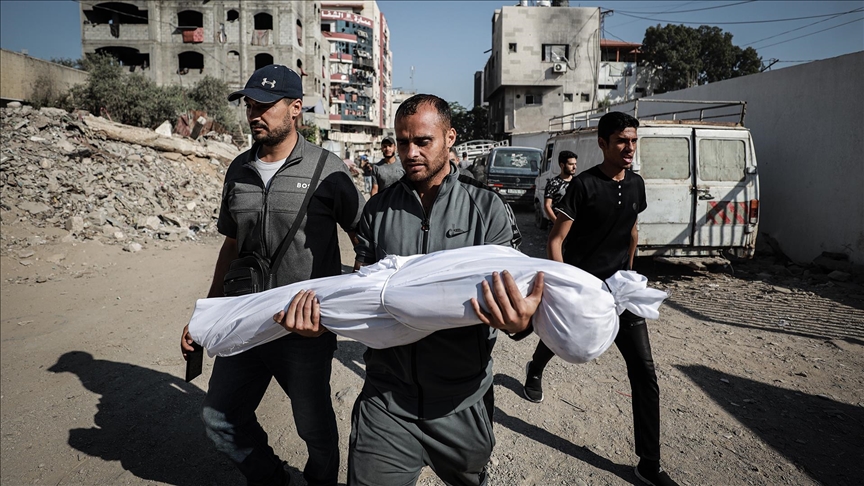 İsrail’in Gazze’ye son saldırılarında aralarında çocukların olduğu 34 kişi yaşamını yitirdi