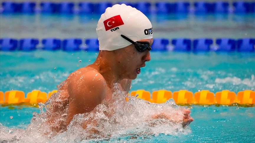 Türkiye Erkekler Yüzme 4×100 Metre Karışık Bayrak Takımı, Üsküp’te düzenlenen EYOF 2025’te şampiyon oldu
