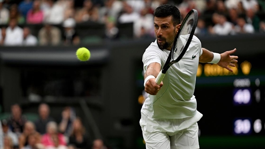 Tek erkeklerde dünya 6 numarası Djokovic, Wimbledon’da 3. tura çıktı