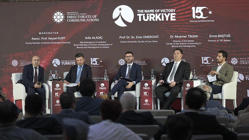 Bosna Hersek’te “Zaferin Adı Türkiye” paneli düzenlendi