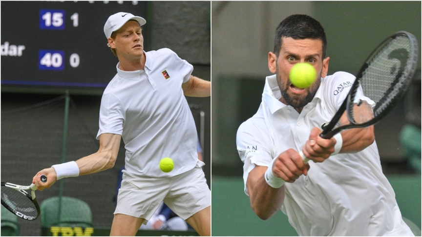 Sinner ve Djokovic, Wimbledon’da yarı finale çıktı
